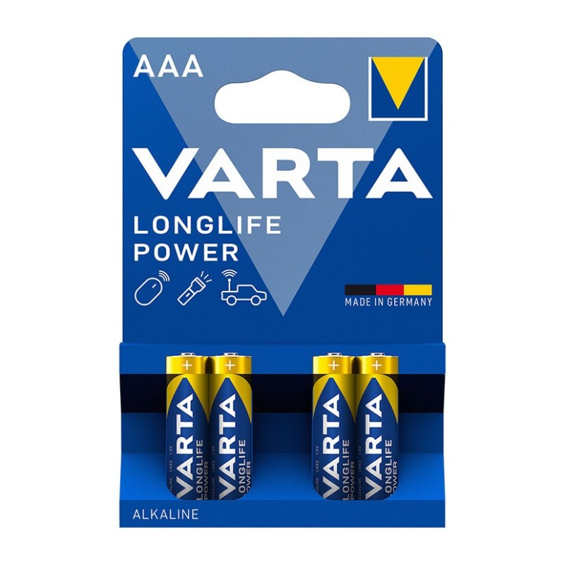 BL.4 PILAS ALC.LONGLIFE POWER  LR03 AAA