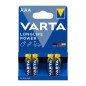 BL.4 PILAS ALC.LONGLIFE POWER  LR03 AAA