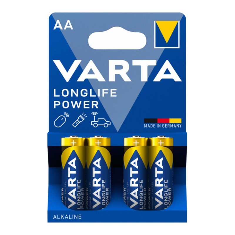 BL.4 PILAS ALC.LONGLIFE POWER  LR06 AA