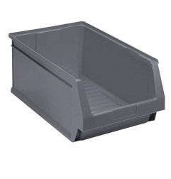 CAJAS PLÁSTICAS APILABLES GRIS