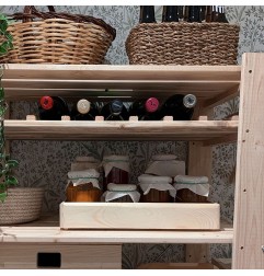 CAJA MADERA PINO 40X30X7CM