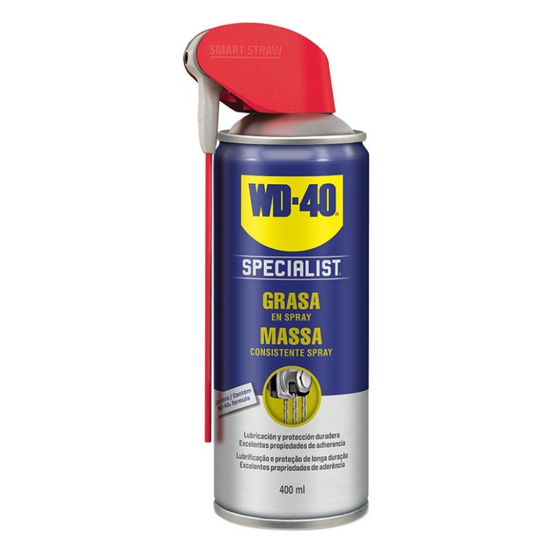 GRASA SPRAY.DOBLE ACCIÓN.WD-40.400ML GRASA SPRAY.DOBLE ACCIÓN.WD-40.400ML