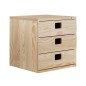 CAJONERA MODULAR 3 CAJONES 36X33X36CM
