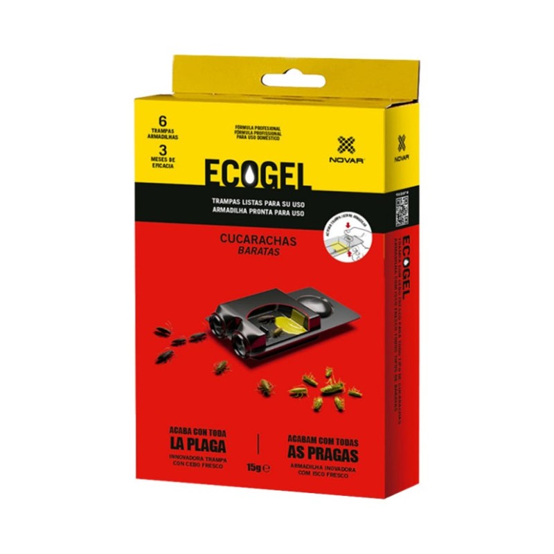 ANTICUCARACHAS ECOGEL TRAMPA 15GR ANTICUCARACHAS ECOGEL TRAMPA 15GR