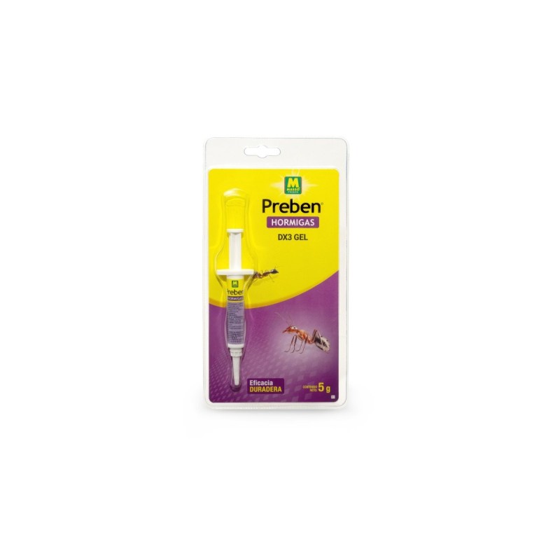 GEL ANTIHORMIGAS JERINGA 5GR PREBEN GEL ANTIHORMIGAS JERINGA 5GR PREBEN