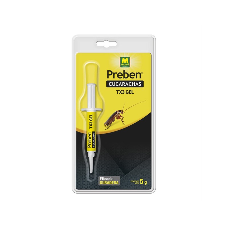 PREBEN GEL CUCARACHAS 5GR JERINGA PREBEN GEL CUCARACHAS 5GR JERINGA