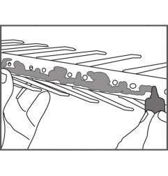 AHUYENTADOR PINCHOS PALOMAS 1M