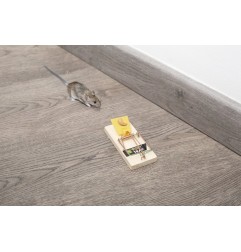 TRAMPA DE MADERA CON CEBO PARA RATONES ROE-TRAP