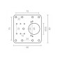 PLACA REPARACIÓN BISAGRA CAZOLETA BC14 PLACA REPARACIÓN BISAGRA CAZOLETA BC14