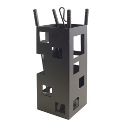 JUEGO ACCESORIOS CHIMENEA CUADRADO