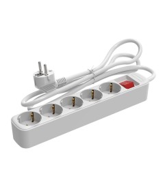 BASE MULTIPLE CON INTERRUPTOR  T/T CABLE 1,5M