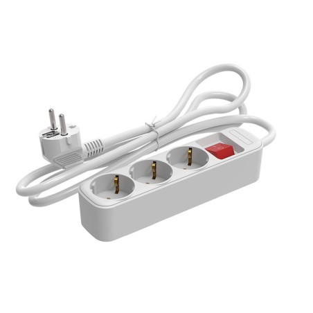 BASE MULTIPLE CON INTERRUPTOR T/T CABLE 3M