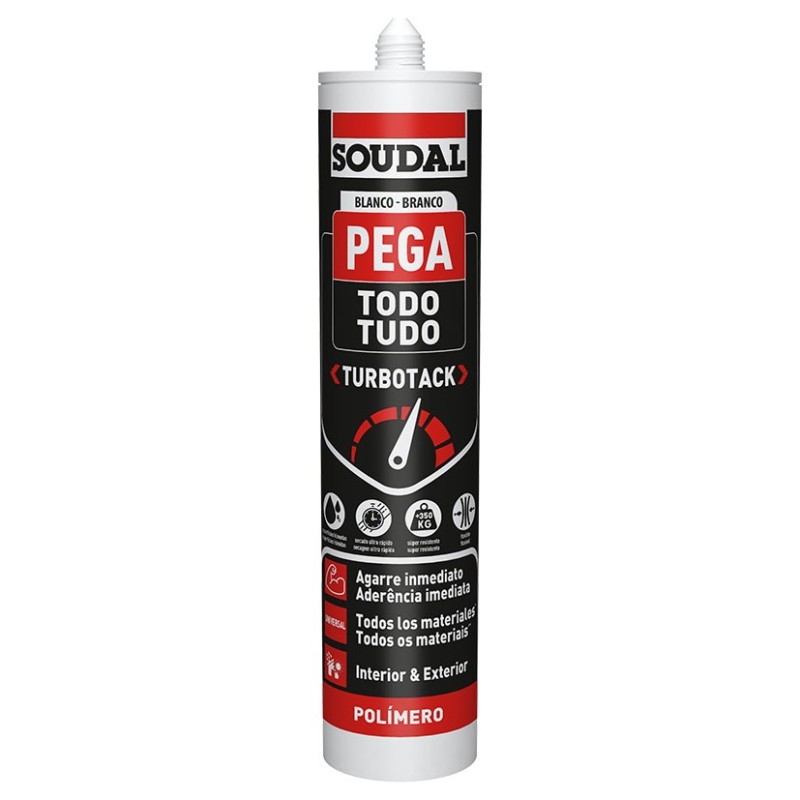 PEGATODO TURBOTACK COLOR BLANCO 290 ML PEGATODO TURBOTACK COLOR BLANCO 290 ML
