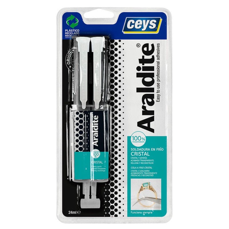 ARALDIT CRISTAL TRANSPARENTE JERINGA 24ML ARALDIT CRISTAL TRANSPARENTE JERINGA 24ML