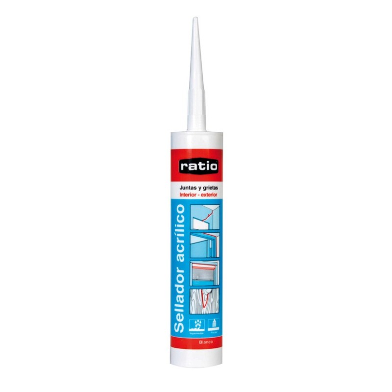 SELLADOR ACRÍLICO RATIO BLANCO. 300 ML SELLADOR ACRÍLICO RATIO BLANCO. 300 ML