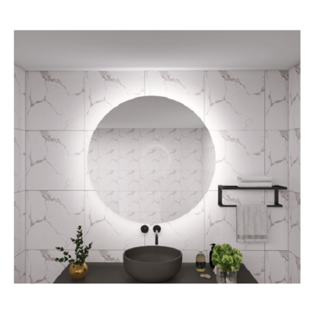 ESPEJO BAÑO ø 60CM LUZ FRIA AFRODITA