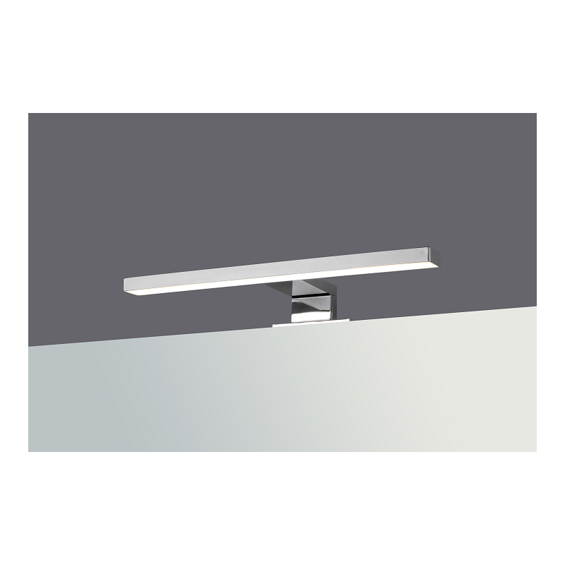 LÁMPARA LED BAÑO 30CM CROMO 5W 760LM