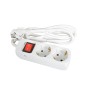 BASE MULTIPLE CON INTERRUPTOR  T/T CABLE 1,5M