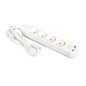 BASE CON INTERRUPTOR USB A + C DUOLEC