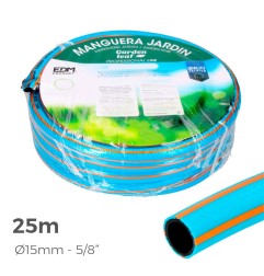 MANGUERA DE JARDÍN PROFESIONAL 25M 5/8" 15MM