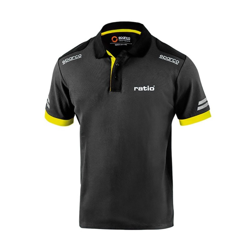 POLO GRIS/AMARILLO