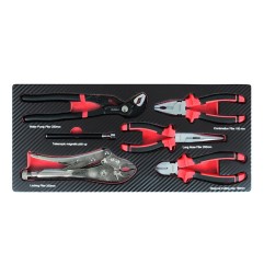 CAJA HERRAMIENTAS METÁLICA 143 PIEZAS 3 CAJONES