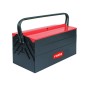 CAJA METALICA 63 PZAS.CHR-V 5 COMPARTIM.