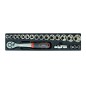 CAJA METALICA 63 PZAS.CHR-V 5 COMPARTIM.