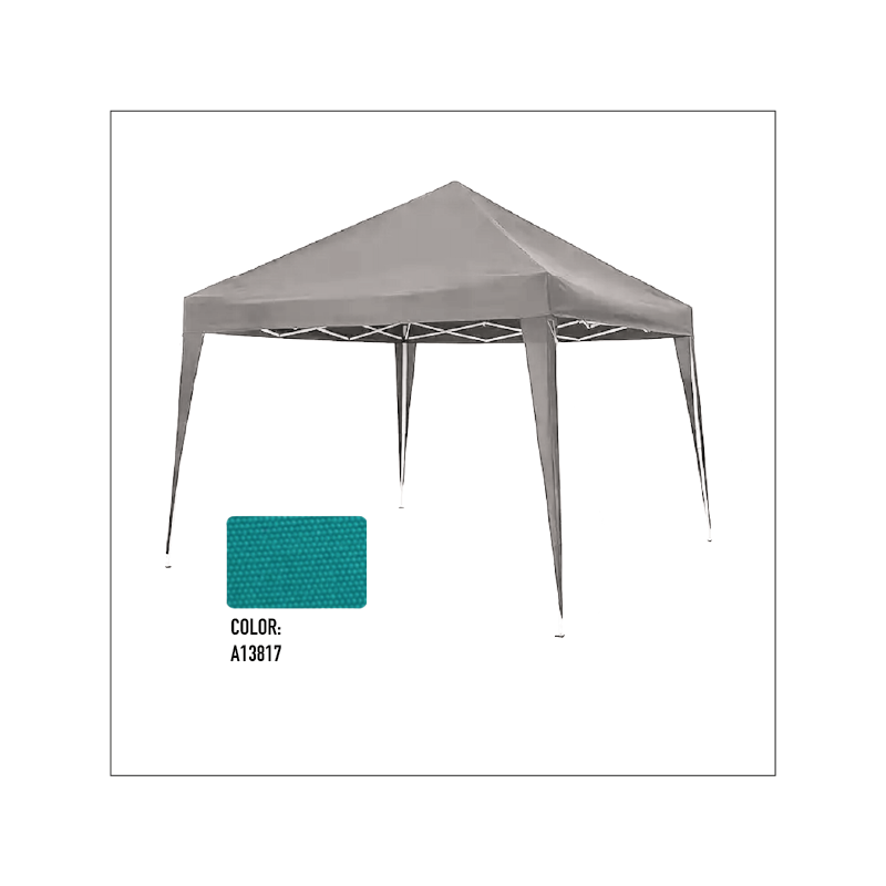CARPA PLEGABLE VERDE 3X3XH2,45M