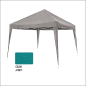CARPA PLEGABLE VERDE 3X3XH2,45M