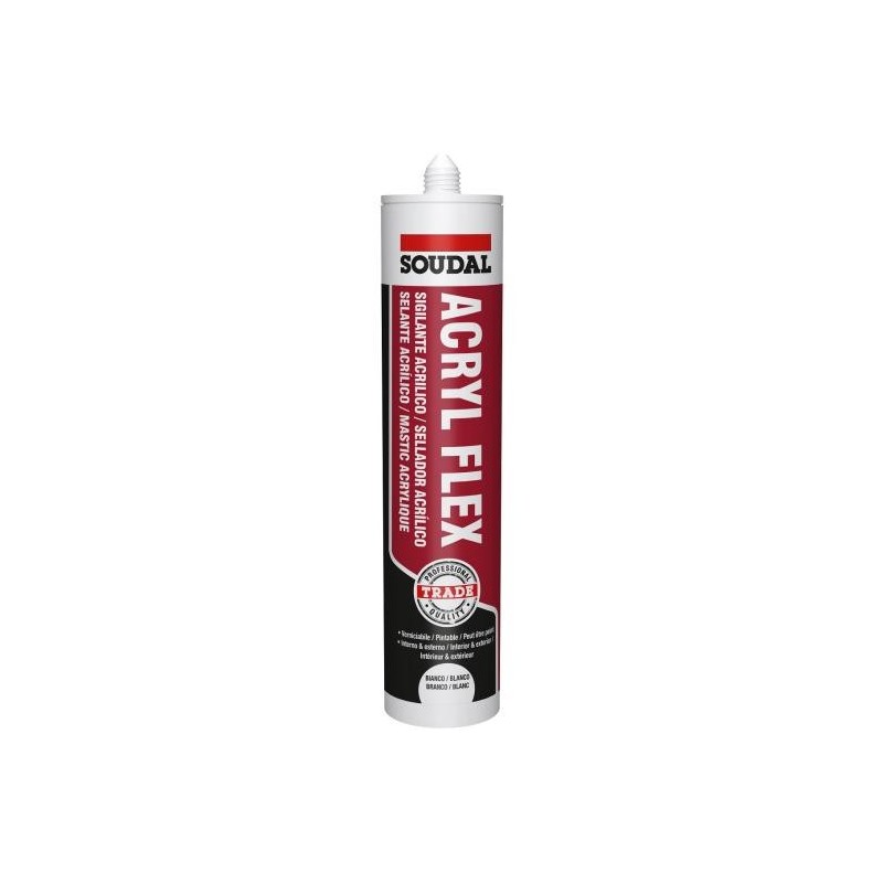 SELLADOR ACRYL FLEX BLANCO 300ML SOUDAL