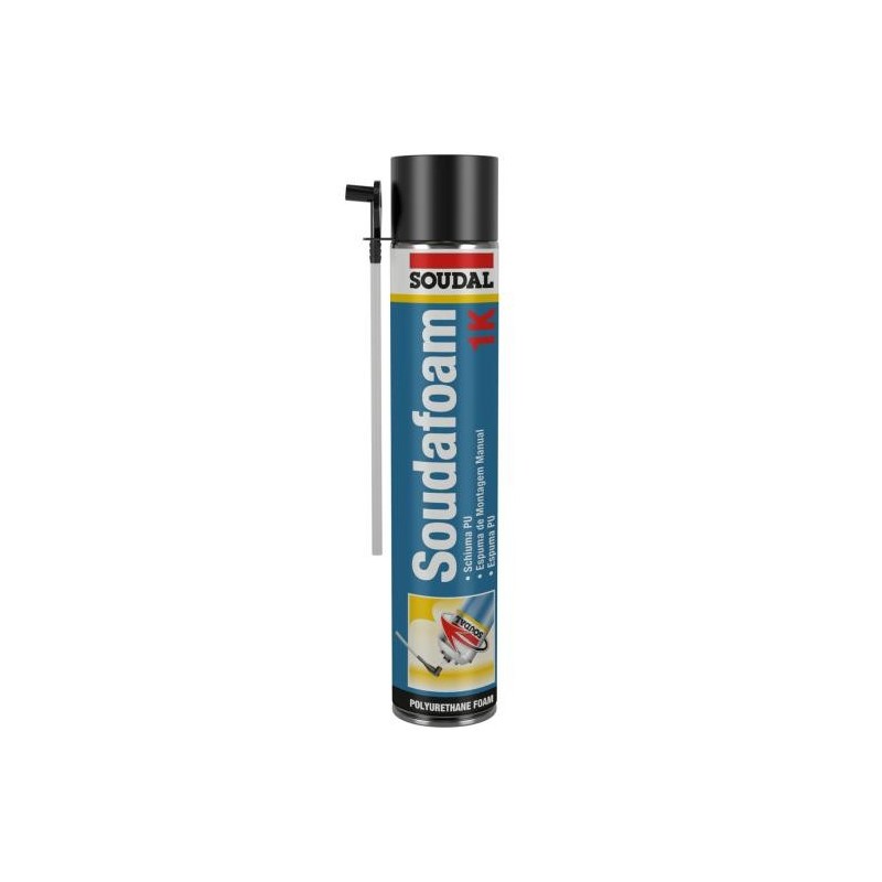 ESPUMA POLIURETANO SOUDAFOAM 1K AMARILLO 750ML ESPUMA POLIURETANO SOUDAFOAM 1K AMARILLO 750ML