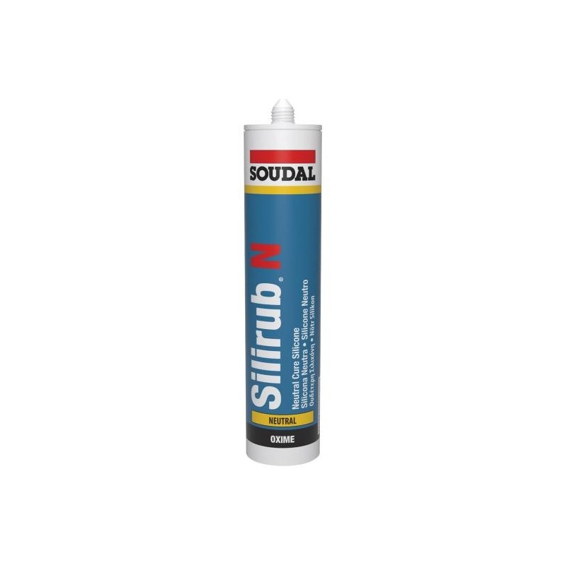 SILICONA NEUTRA TRANSPARENTE SILIRUB N 300ML SOUDAL