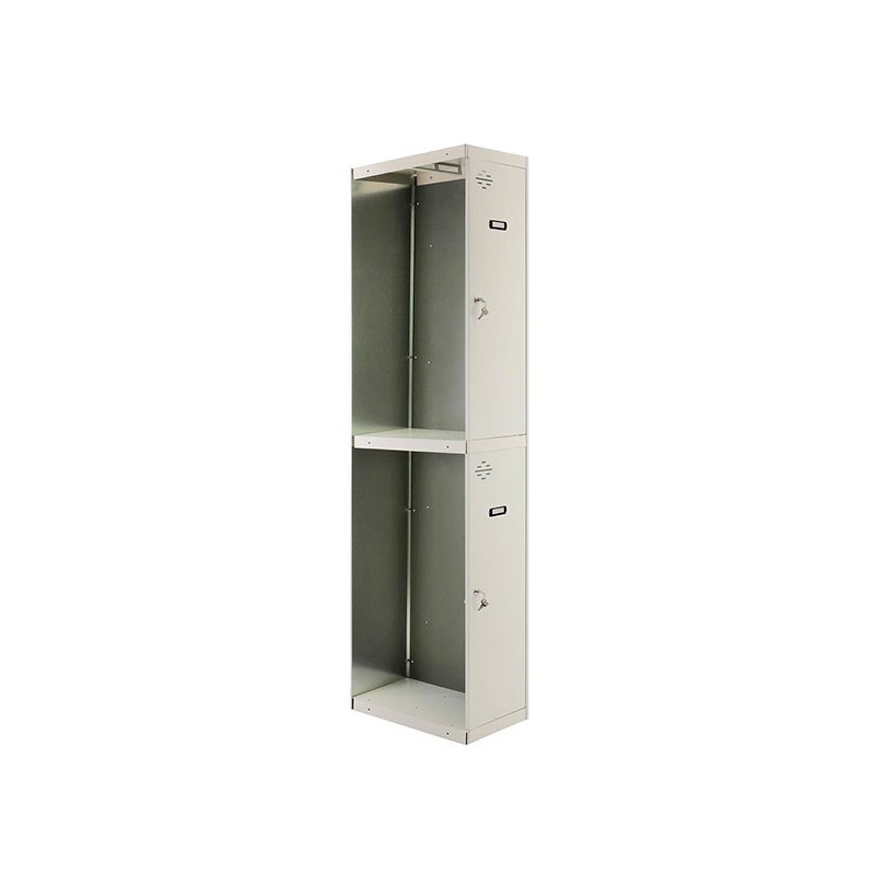 TAQUILLA 2 PUERTAS 180X30X50CM GRIS ADICIONAL