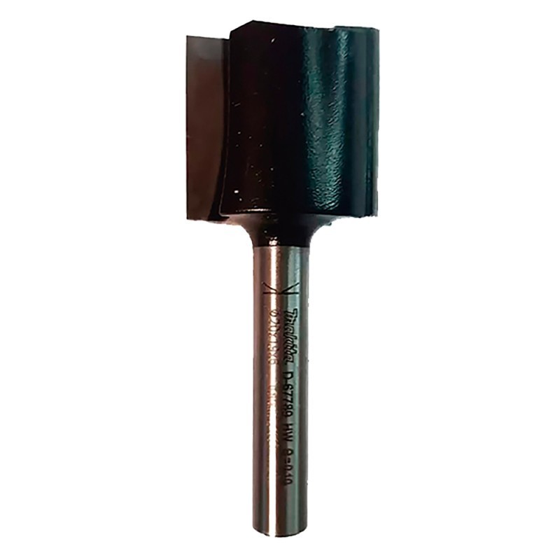 FRESA RECTA MAKITA 2 FILOS CORTE 20MM MANGO 6MM