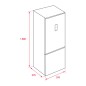 FRIGORÍFICO TEKA COMBI NFL 345C 188X60CM BLANCO
