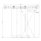 KIT PUERTA CORREDERA DE MADERA 2M KIT PUERTA CORREDERA DE MADERA 2M