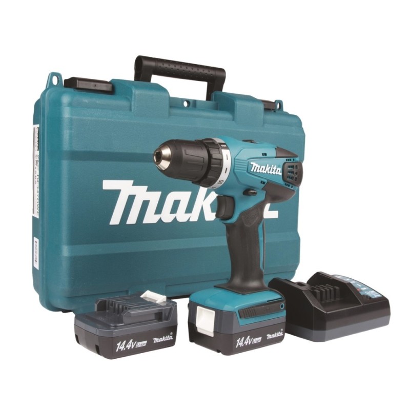 ATORNILLADOR PERCUTOR MAKITA DF347D G-SERIE 14,4V 2X1,5AH ATORNILLADOR PERCUTOR MAKITA DF347D G-SERIE 14,4V 2X1,5AH