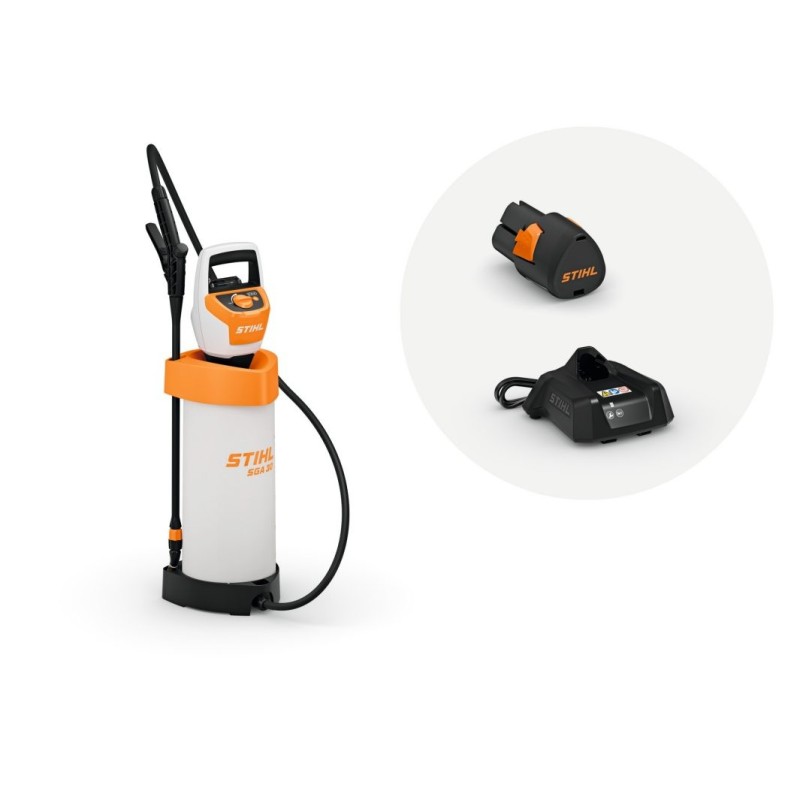 PULVERIZADOR SGA 30 CON BATERÍA AS 2 Y CARGADOR AL 1