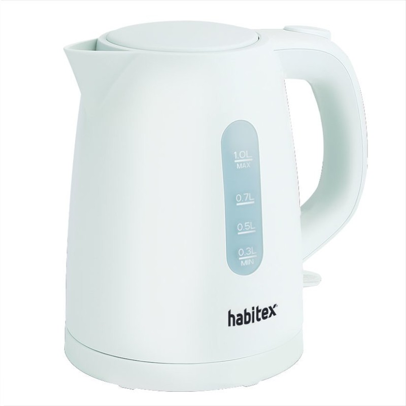 HERVIDOR AGUA 1L BLANCO HABITEX