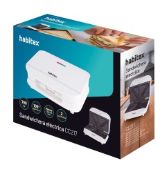 SANDWICHERA ANTIADHERENTE BLANCA HABITEX