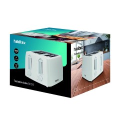 TOSTADOR 4 RANURAS CORTAS HABITEX