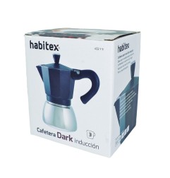 CAFETERAS ACERO ALUMINIO DARK HABITEX