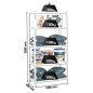 ESTANTERIA COMFORT PLUS 5/400 BLANCO ESTANTERIA COMFORT PLUS 5/400 BLANCO