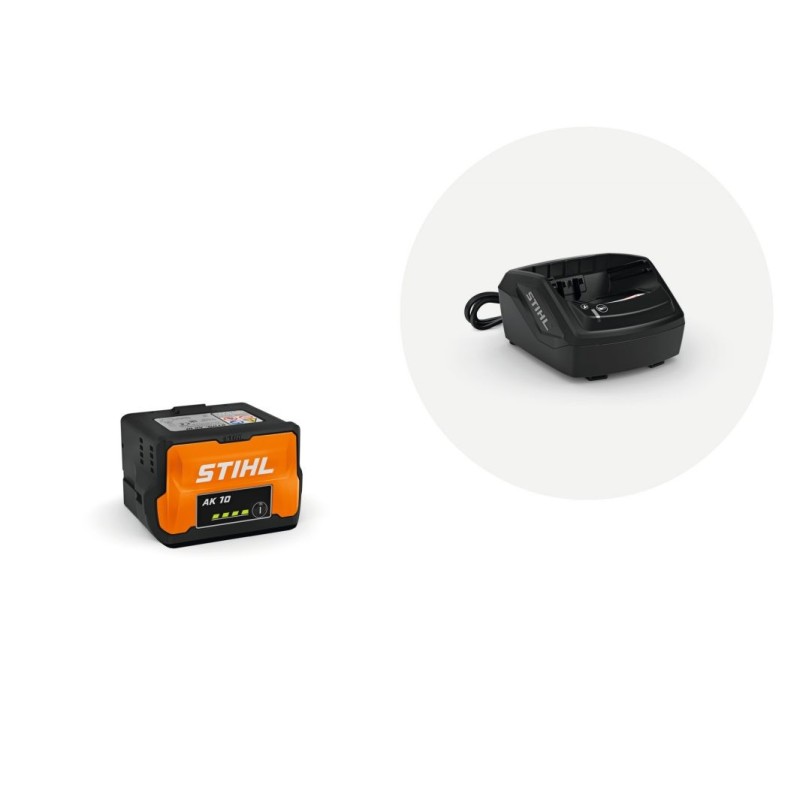 STARTER SET AK 10 (BATERÍA AK 10 + CARGADOR AL 101)