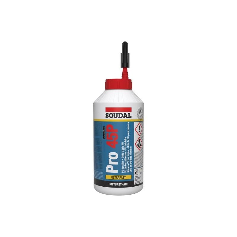COLA MADERA PRO 45P MIEL 6/750GR SOUDAL