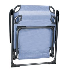 SILLÓN FIJO ALUMINIO 44X41,5XH95CM