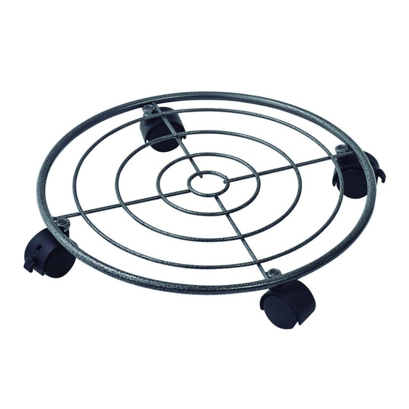 SOPORTE MET. RUEDAS LISTA Ø35CMXH.6,5CM