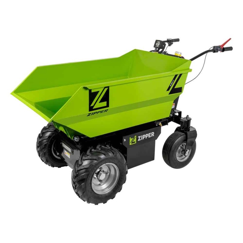 MINI DUMPER CON RUEDAS A BATERÍA ZIPPER ZI-ED500