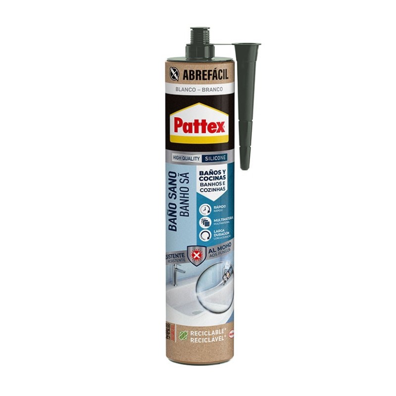 SILICONA BAÑO SANO PATTEX 280ML
